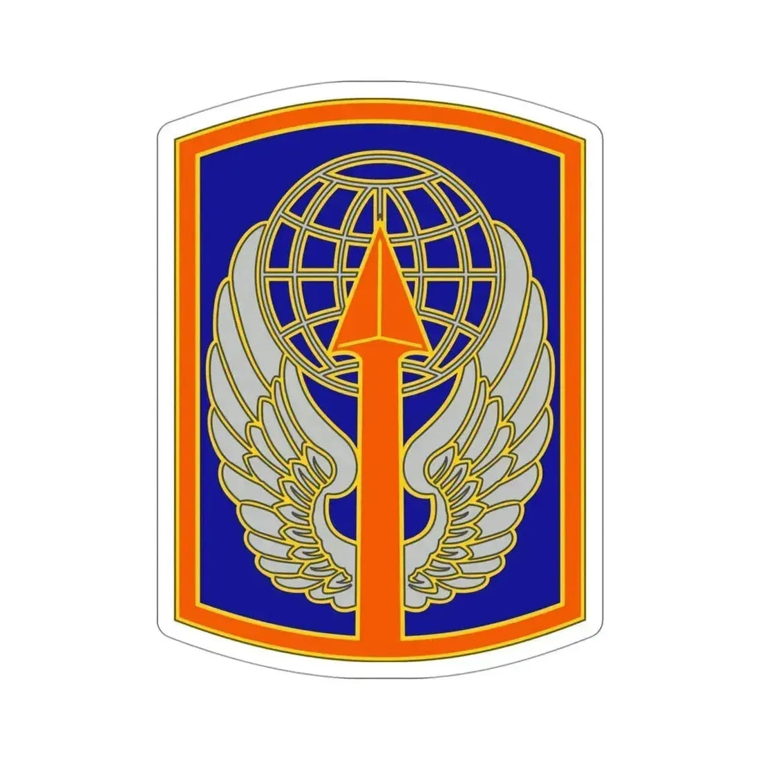 166 Aviation Brigade (U.S. Army) STICKER Vinyl Die-Cut Decal 4 Inch - The Sticker Space