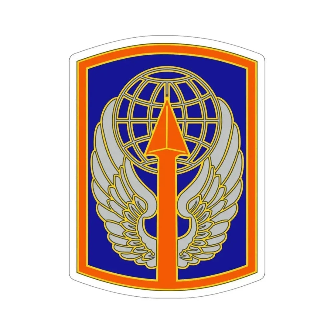 166 Aviation Brigade (U.S. Army) STICKER Vinyl Die-Cut Decal 4 Inch - The Sticker Space