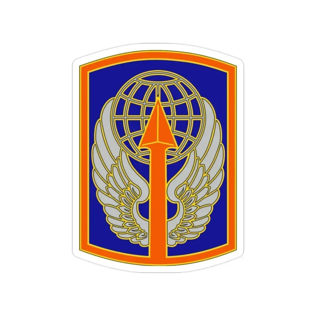 166 Aviation Brigade (U.S. Army) Transparent STICKER Die-Cut Vinyl Decal 2 Inch - The Sticker Space