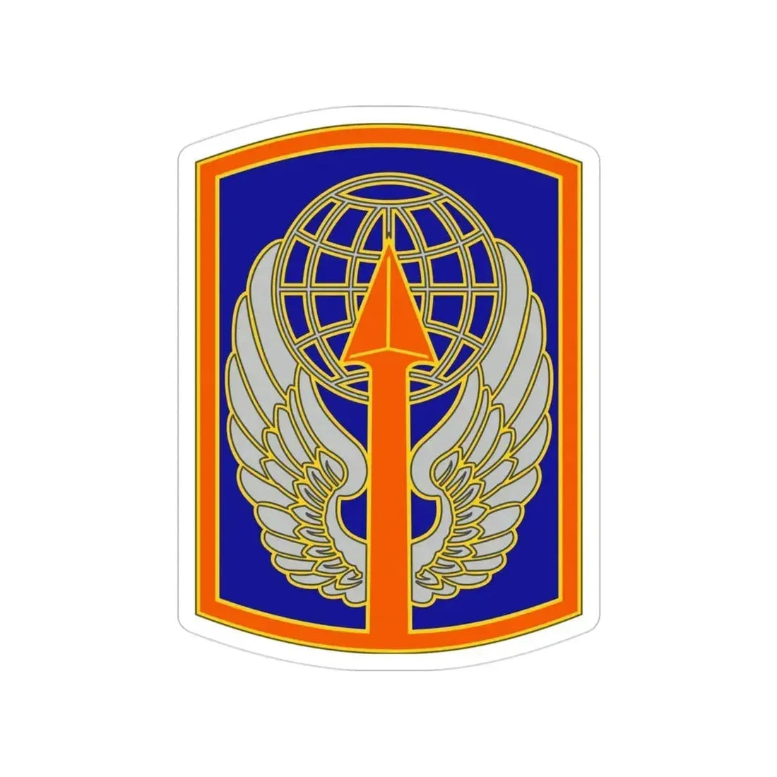 166 Aviation Brigade (U.S. Army) Transparent STICKER Die-Cut Vinyl Decal 3 Inch - The Sticker Space