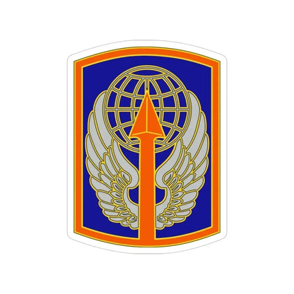 166 Aviation Brigade (U.S. Army) Transparent STICKER Die-Cut Vinyl Decal 4 Inch - The Sticker Space