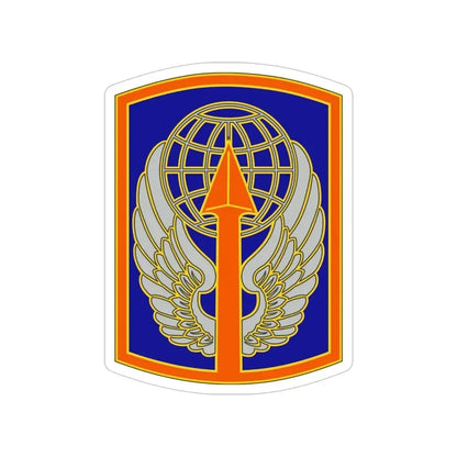 166 Aviation Brigade (U.S. Army) Transparent STICKER Die-Cut Vinyl Decal 5 Inch - The Sticker Space