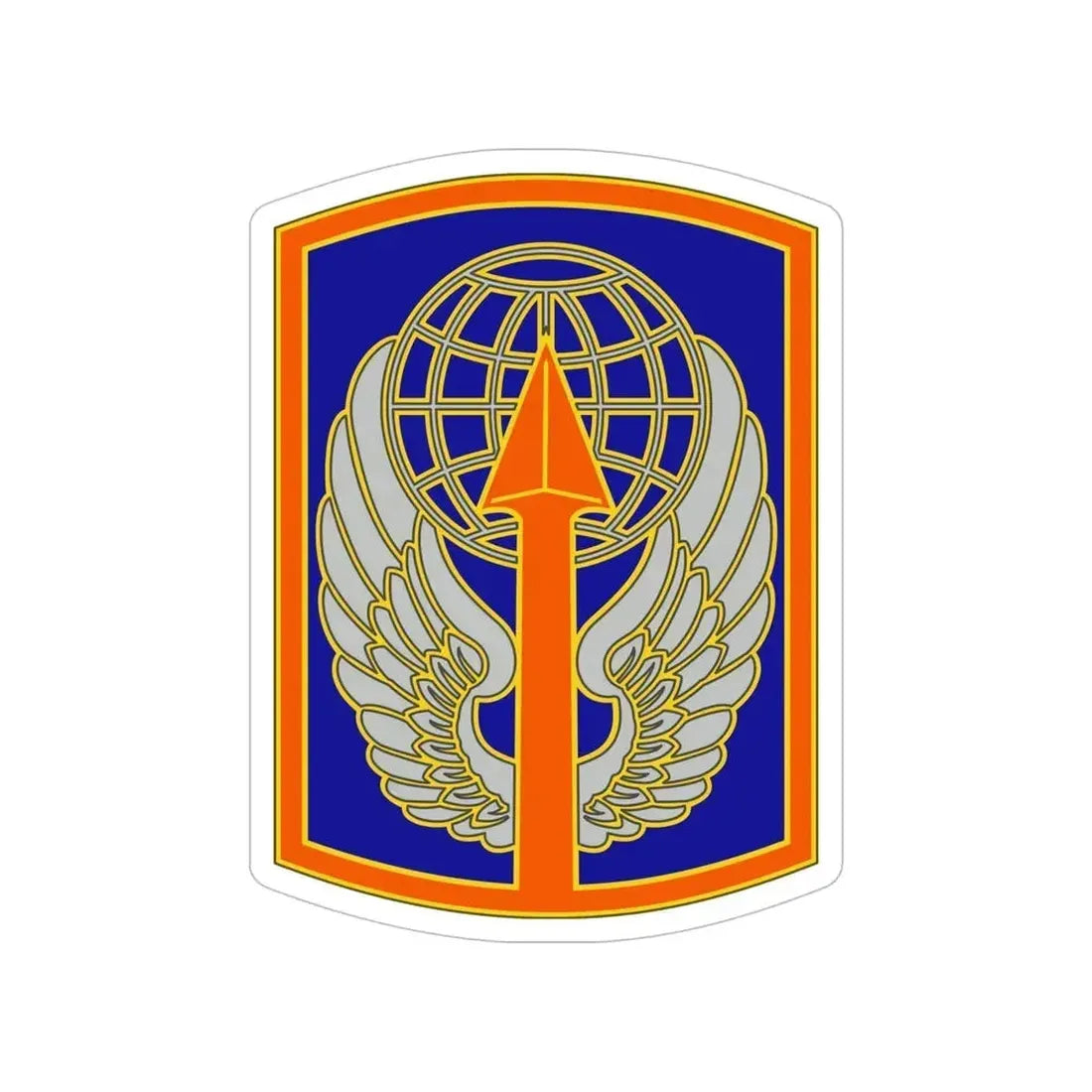 166 Aviation Brigade (U.S. Army) Transparent STICKER Die-Cut Vinyl Decal 6 Inch - The Sticker Space