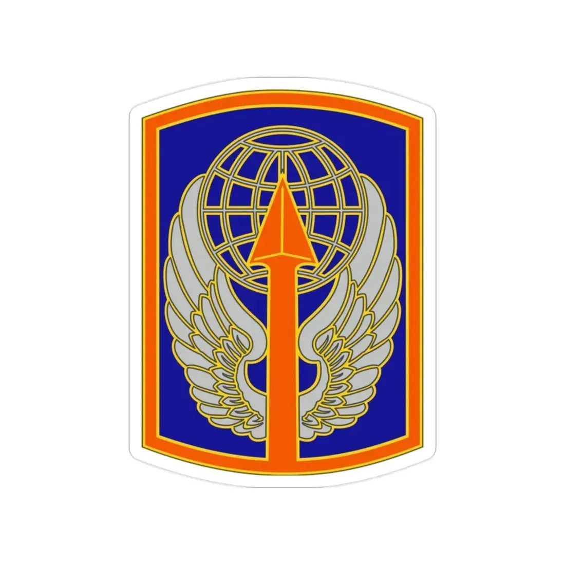 166 Aviation Brigade (U.S. Army) Transparent STICKER Die-Cut Vinyl Decal - The Sticker Space