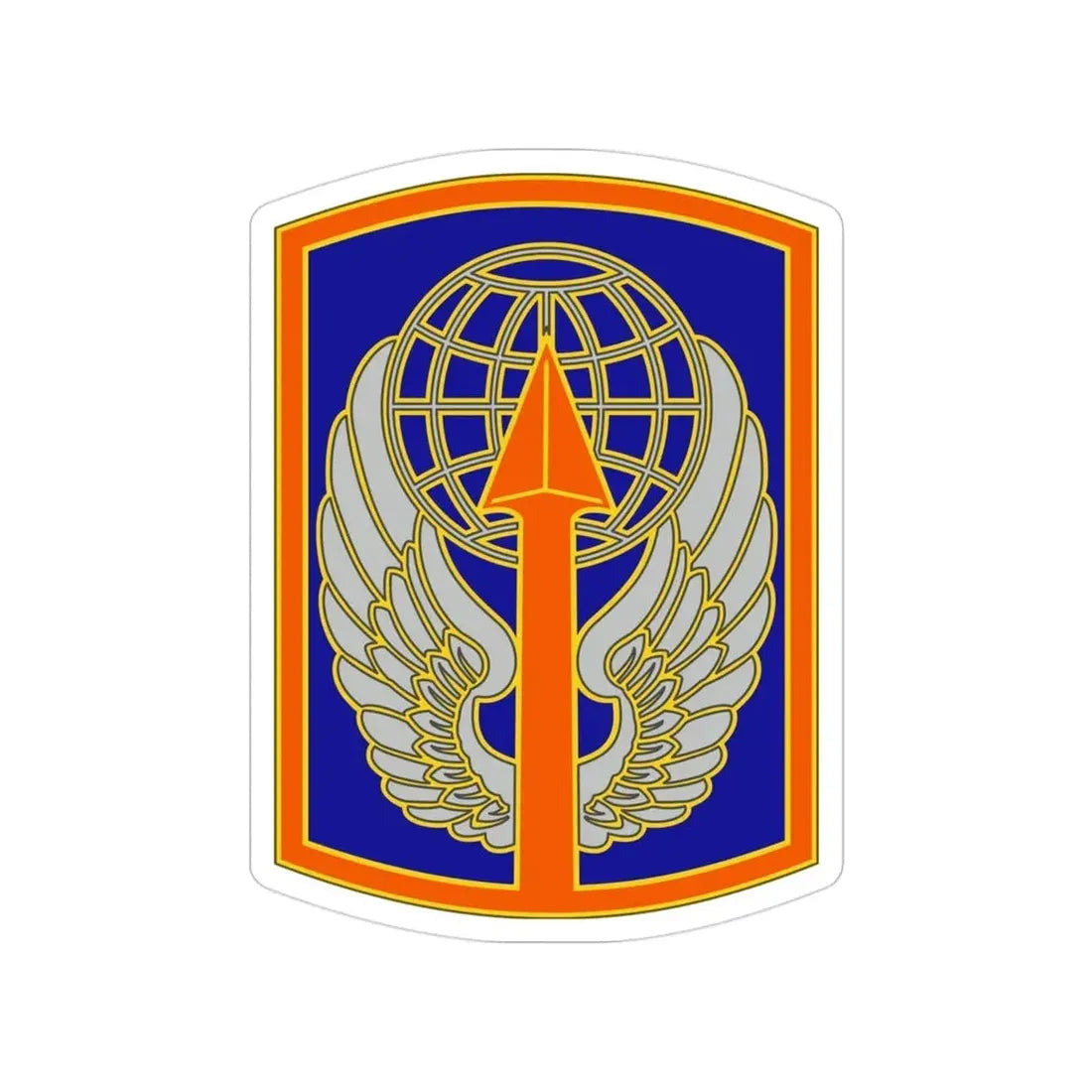 166 Aviation Brigade (U.S. Army) Transparent STICKER Die-Cut Vinyl Decal - The Sticker Space