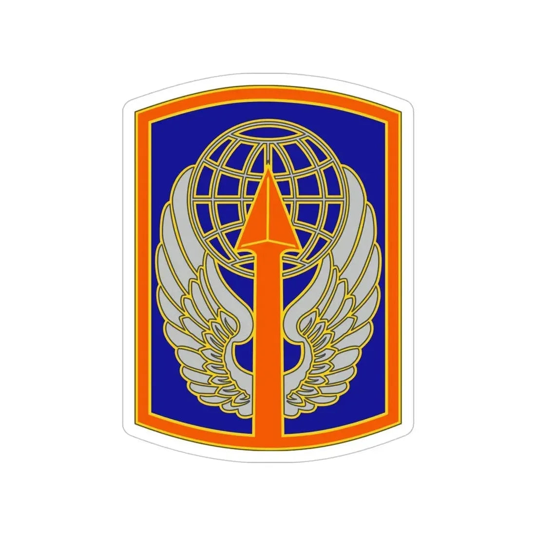166 Aviation Brigade (U.S. Army) Transparent STICKER Die-Cut Vinyl Decal - The Sticker Space