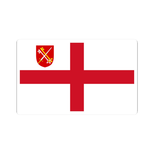 Flag of the Diocese of Winchester (England) STICKER Vinyl Kiss-Cut Decal