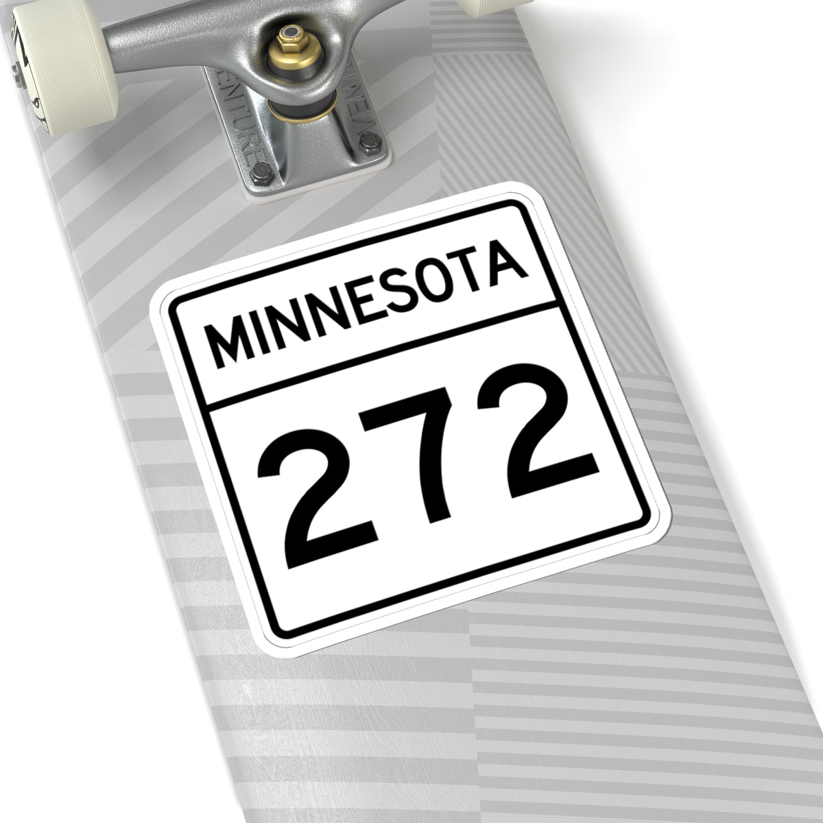 MN-272 1948 (Minnesota) (Road Sign) STICKER Vinyl Kiss-Cut Decal