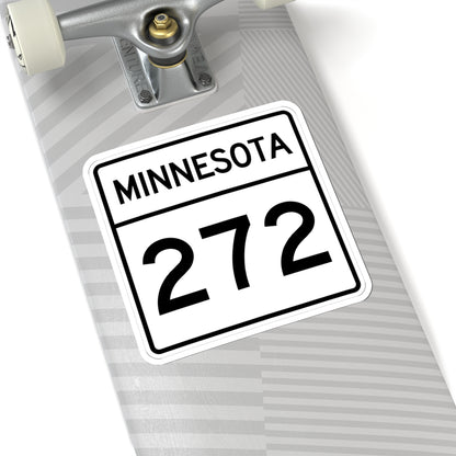 MN-272 1948 (Minnesota) (Road Sign) STICKER Vinyl Kiss-Cut Decal