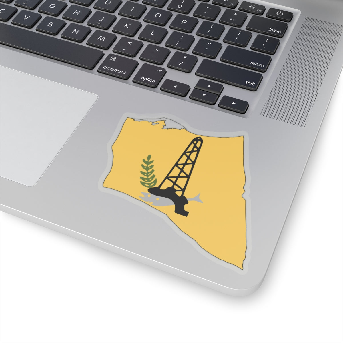 North Sinai Governorate Flag Map (Egypt) STICKER Vinyl Kiss-Cut Decal
