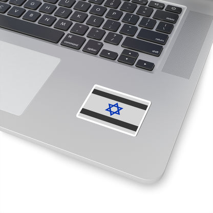 Flag of Israel - Star of David (Israel) STICKER Vinyl Kiss-Cut Decal