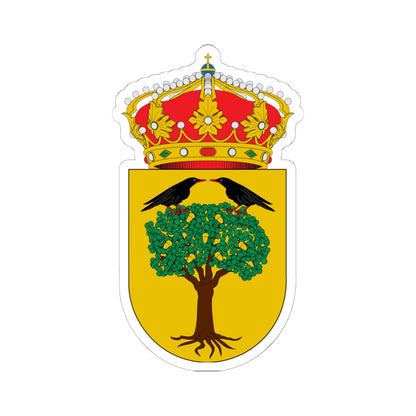 Escudo de Leciñena (Spain) (Coat of Arms) STICKER Vinyl Kiss-Cut Decal
