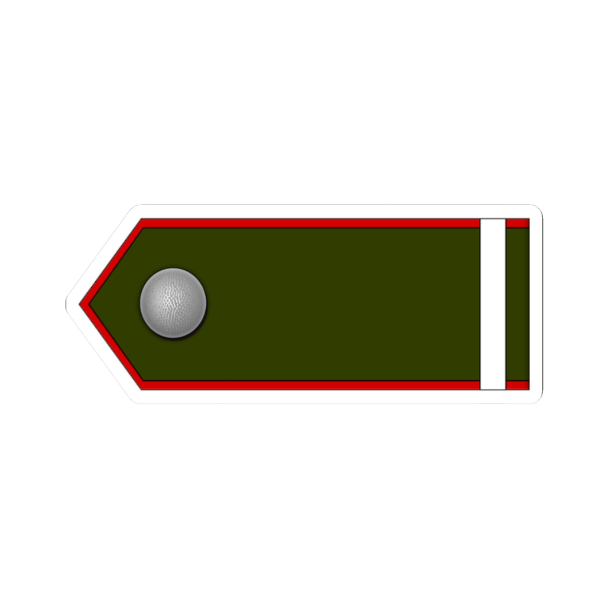 ROA Gefreiter h (Russia) (Military Rank) STICKER Vinyl Kiss-Cut Decal