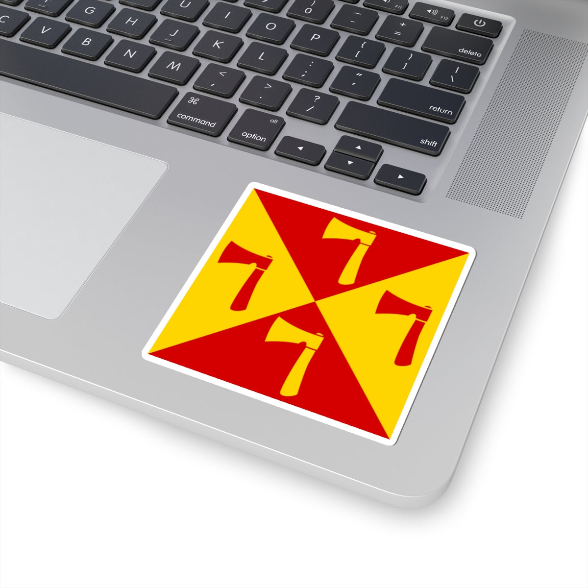Slokhyni flag (Ukraine) STICKER Vinyl Kiss-Cut Decal