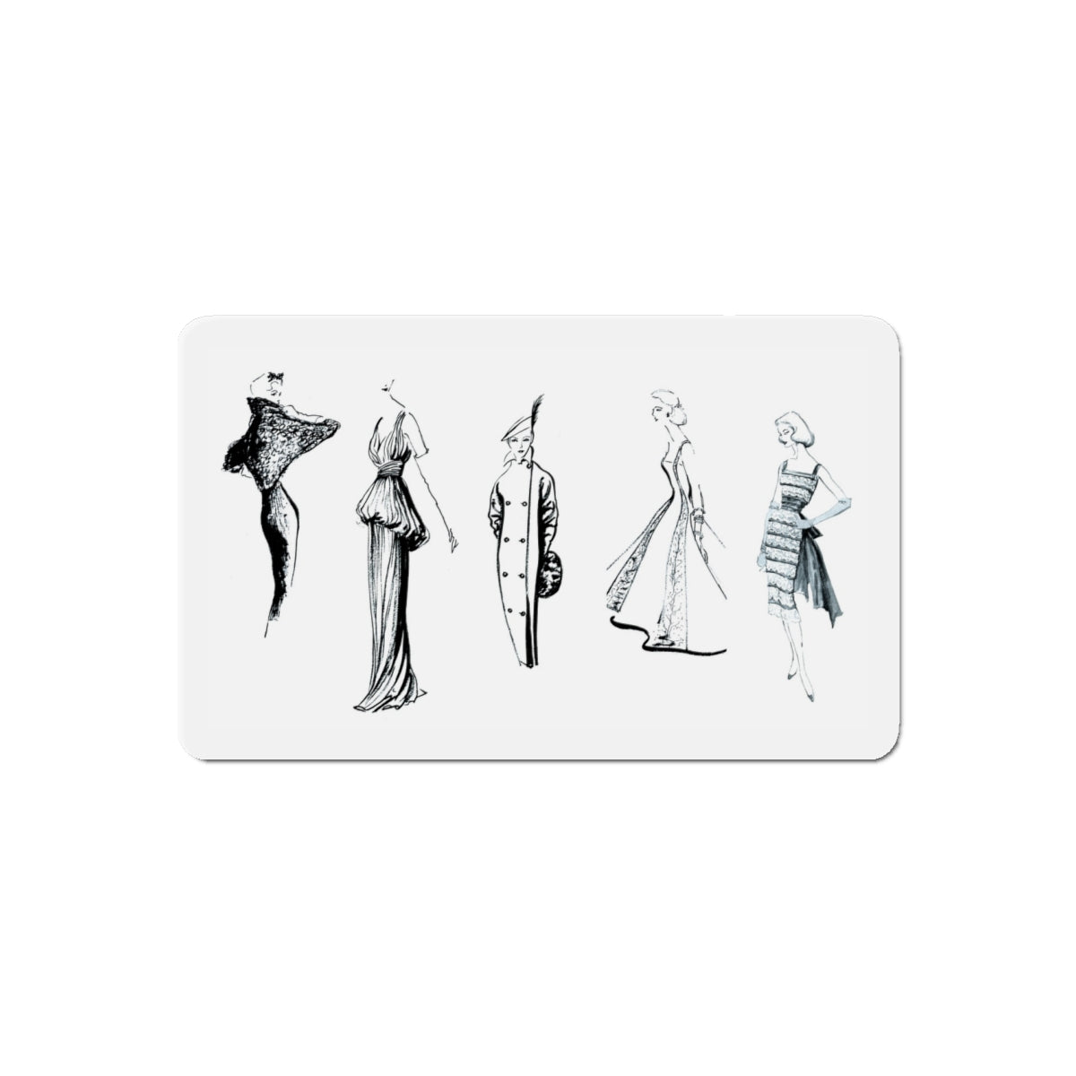 Some Women, 1956 (Magazine Illustration) Refrigerator Magnet