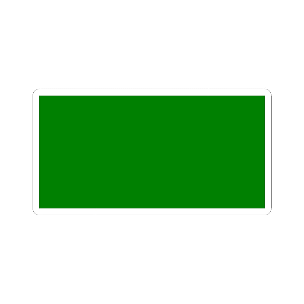Flag of Abu Dhabi 1899 (United Arab Emirates) STICKER Vinyl Kiss-Cut Decal