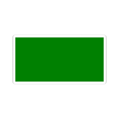 Flag of Abu Dhabi 1899 (United Arab Emirates) STICKER Vinyl Kiss-Cut Decal