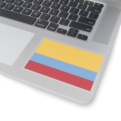 Flag of Venezuela with no coat of arms 1811-1836 (Colombia) STICKER Vinyl Kiss-Cut Decal