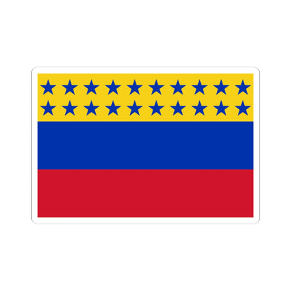 Flag of Venezuela 1859-1863 (Venezuela) STICKER Vinyl Kiss-Cut Decal