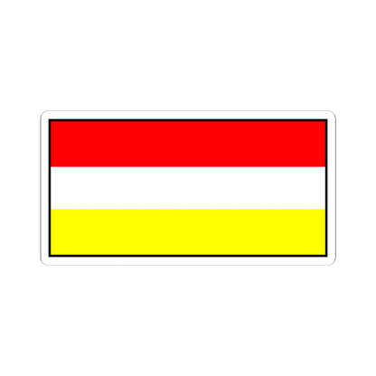 Flag of Wellesbourne (England) STICKER Vinyl Kiss-Cut Decal