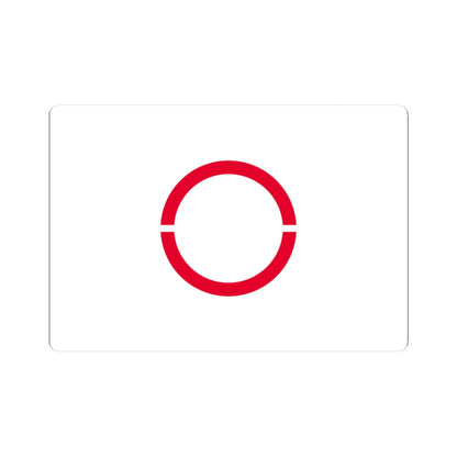 Flag of Okaya Nagano (Japan) STICKER Vinyl Kiss-Cut Decal