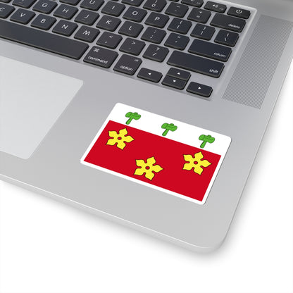 Flag of Alette (France) STICKER Vinyl Kiss-Cut Decal