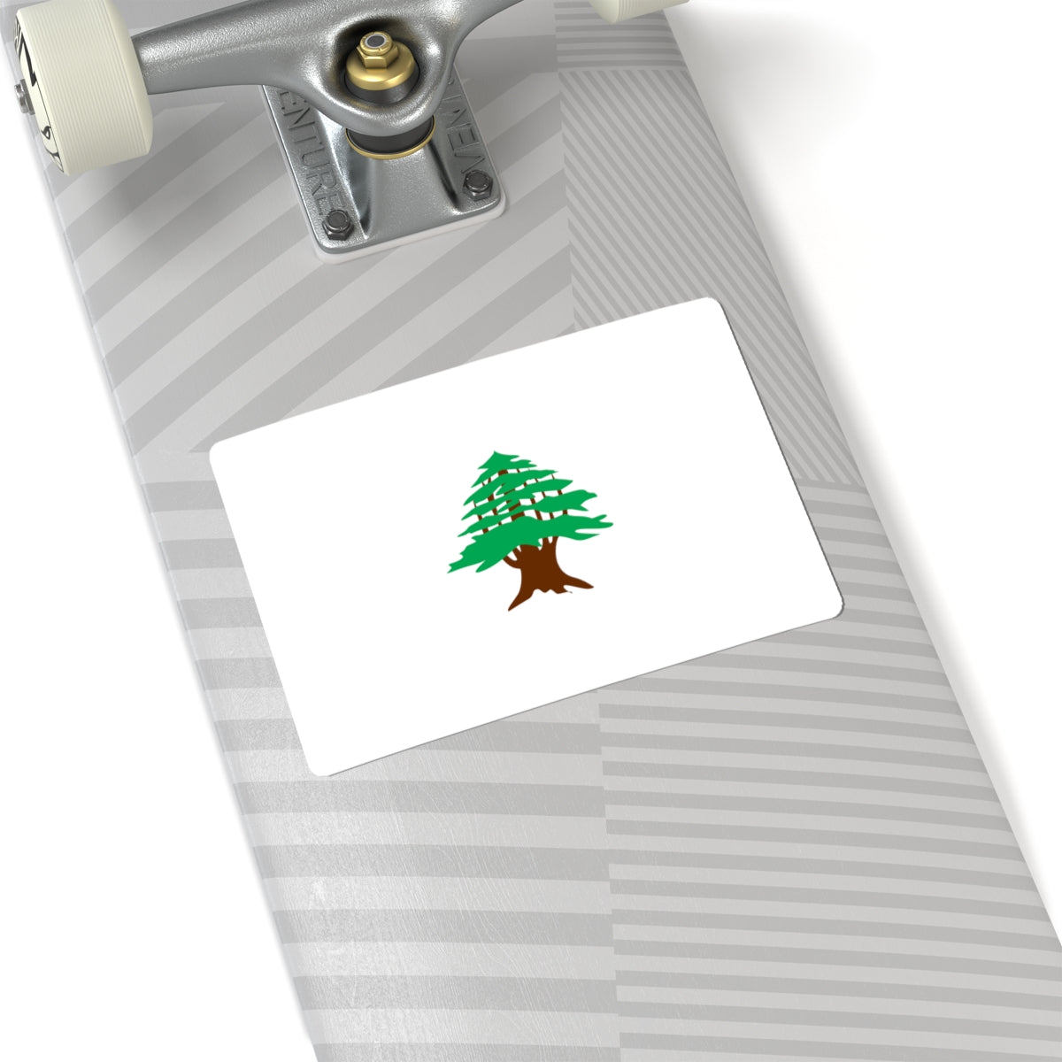 Flag of Lebanon 1918-1920 (Lebanon) STICKER Vinyl Kiss-Cut Decal