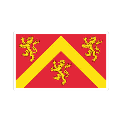 Flag of Anglesey (United Kingdom) STICKER Vinyl Kiss-Cut Decal