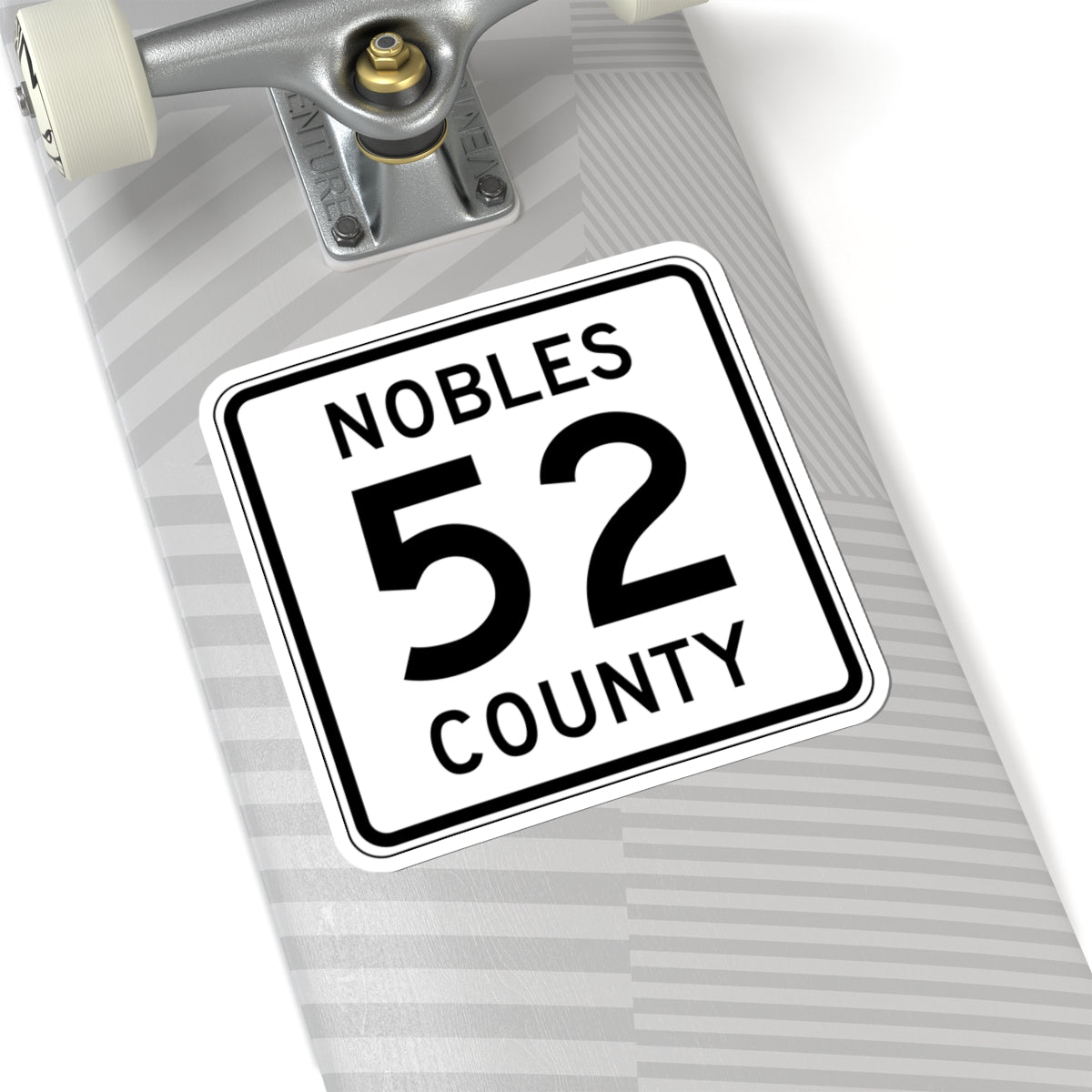 Nobles County Route 52 MN (Minnesota) (Road Sign) STICKER Vinyl Kiss-Cut Decal