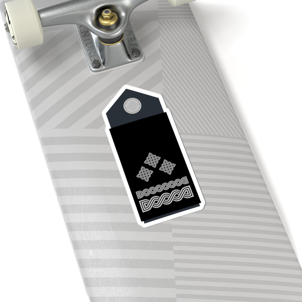 Naramenica službene odore brigadira HRZ i PZO (Croatia) (Military Rank) STICKER Vinyl Kiss-Cut Decal