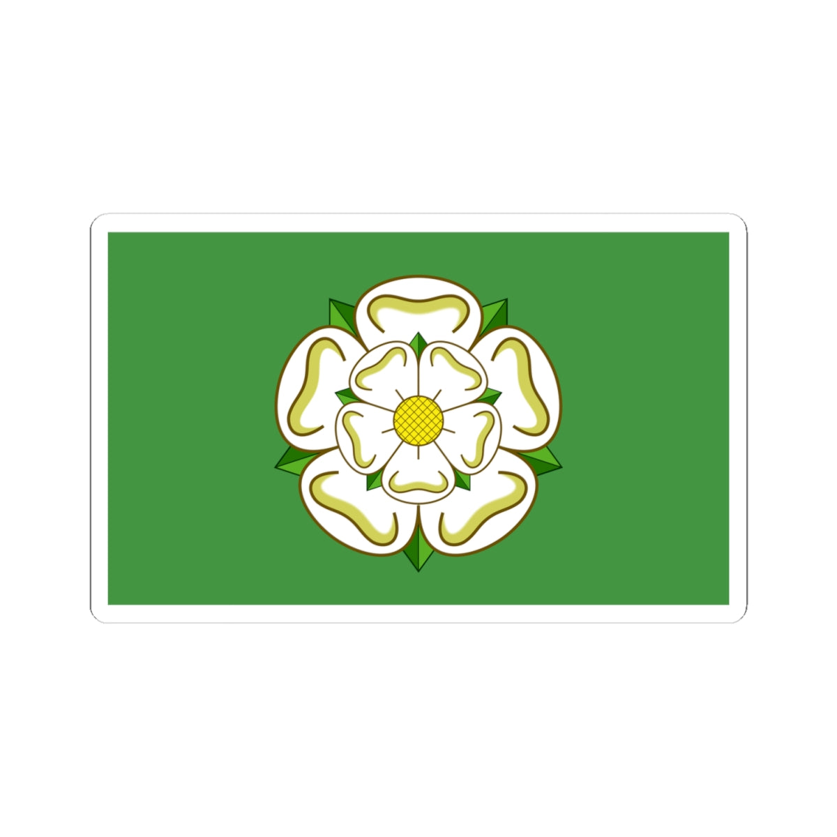 North-Yorkshire-Flag (England) STICKER Vinyl Kiss-Cut Decal