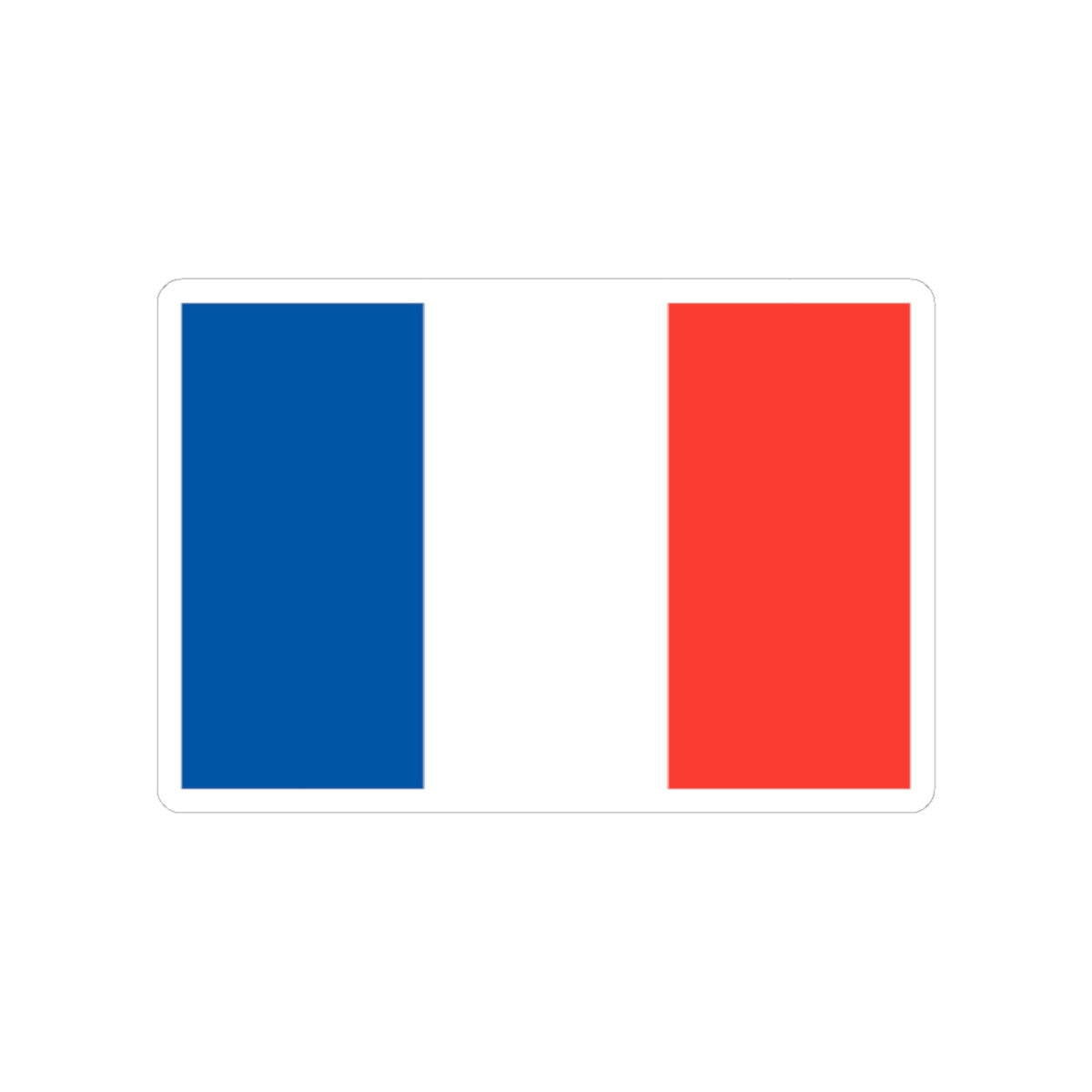 France 67242 - The Noun Project (France) STICKER Vinyl Kiss-Cut Decal