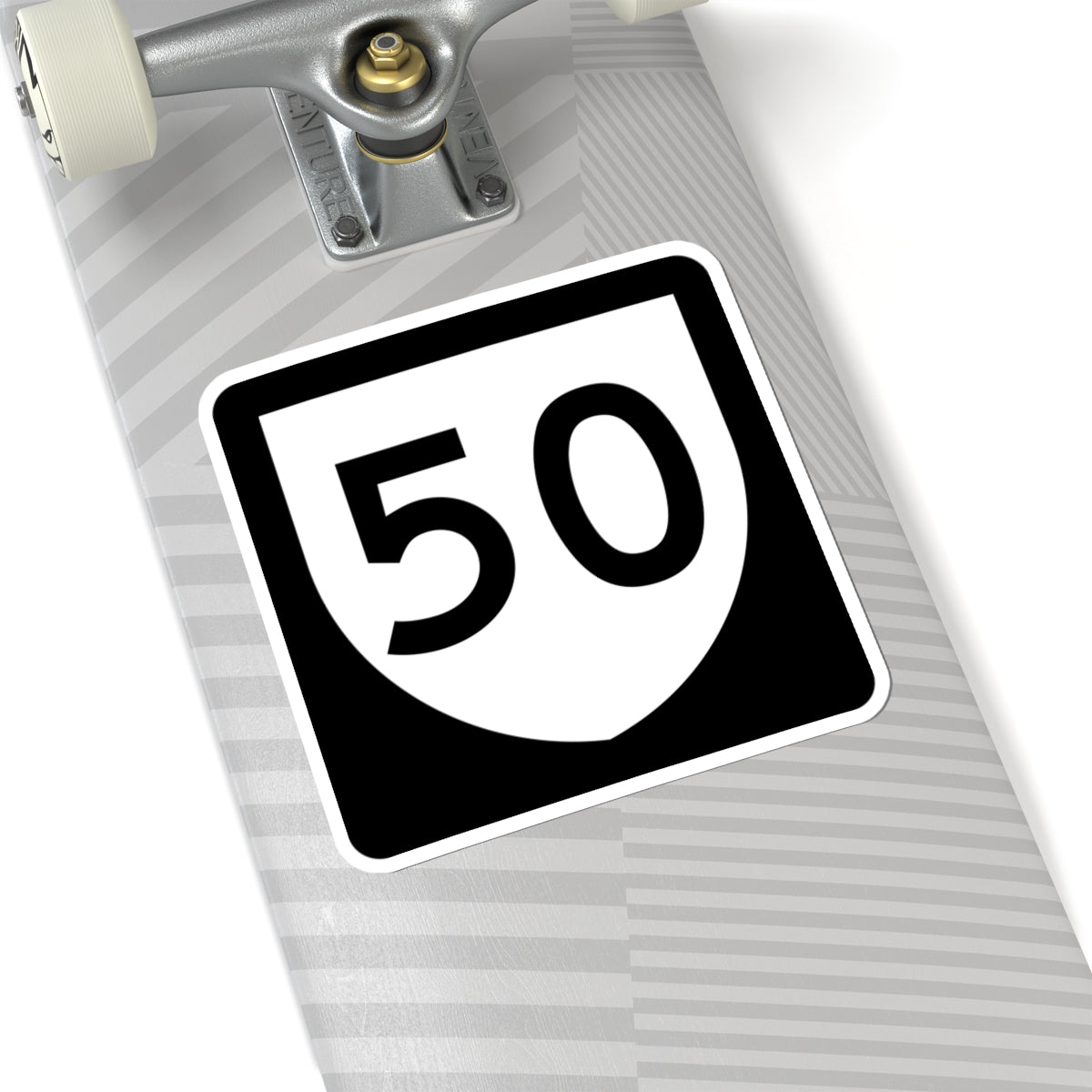PR urban primary 50 (Puerto Rico) (Road Sign) STICKER Vinyl Kiss-Cut Decal