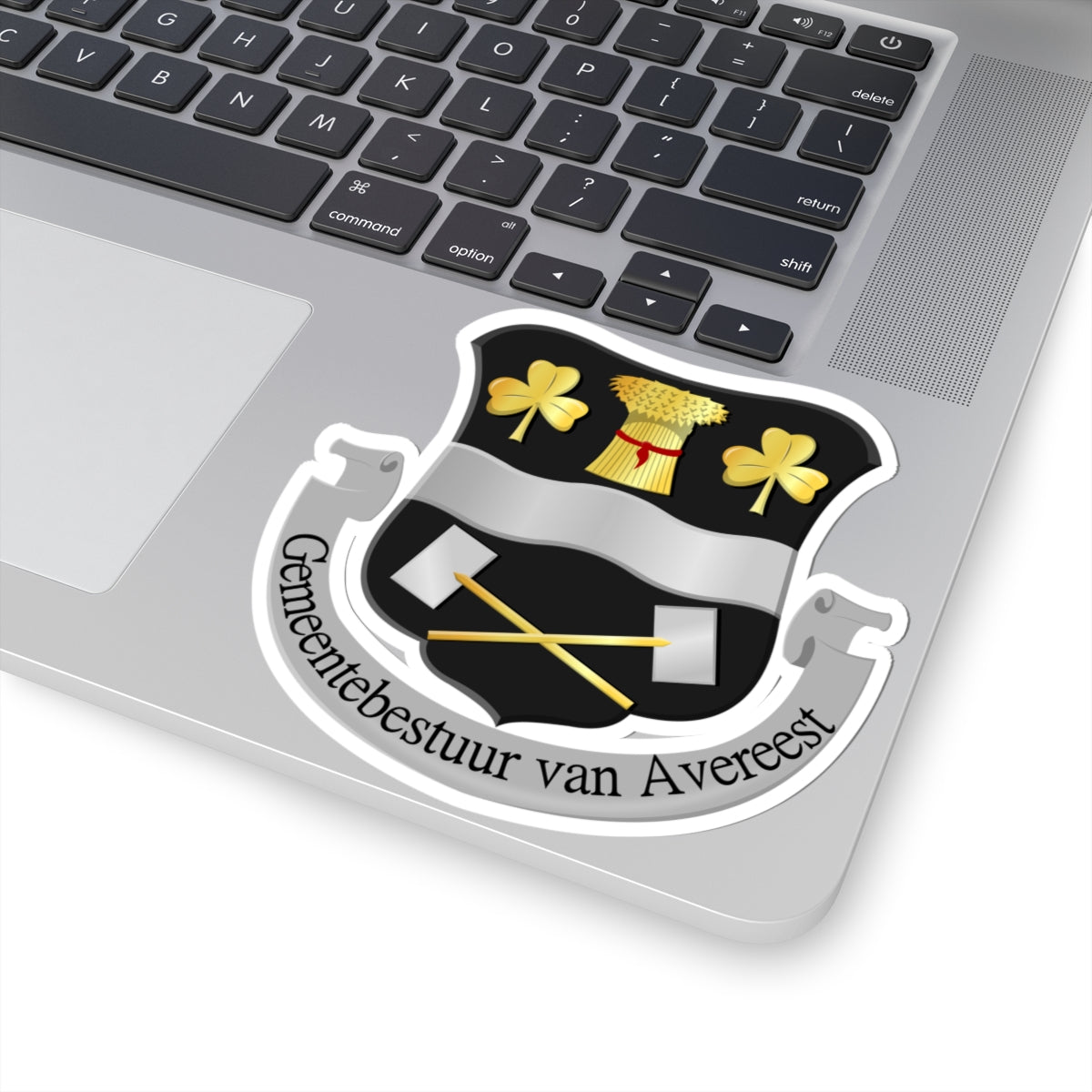 Avereest wapen (Netherlands) (Coat of Arms) STICKER Vinyl Kiss-Cut Decal