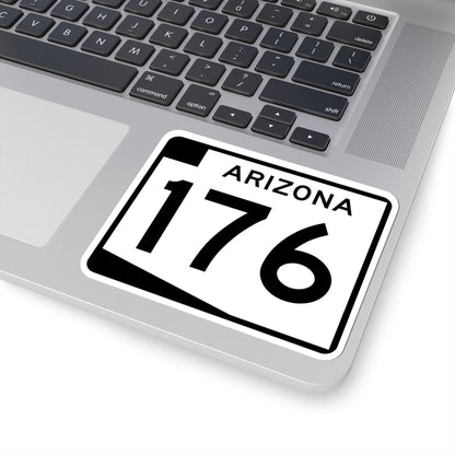 Arizona 176 (Arizona) (Road Sign) STICKER Vinyl Kiss-Cut Decal