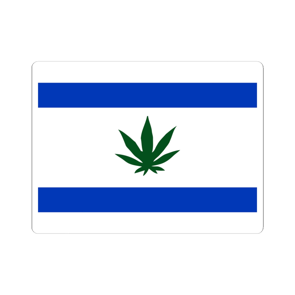 Flag of Ale Yarok 1999 (Israel) STICKER Vinyl Kiss-Cut Decal