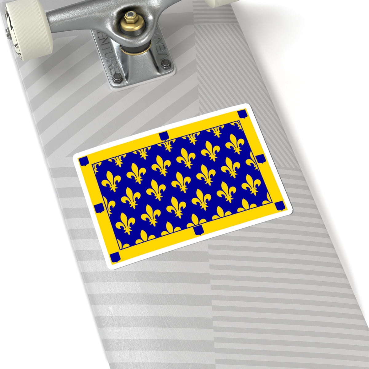 Flag of Ardeche (France) STICKER Vinyl Kiss-Cut Decal