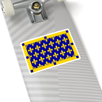Flag of Ardeche (France) STICKER Vinyl Kiss-Cut Decal