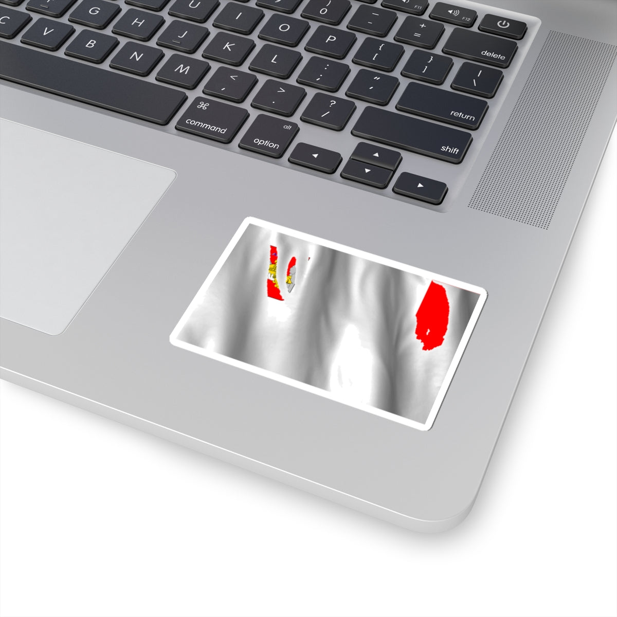 Flag of Vologda Oblast Picture Description (Russia) STICKER Vinyl Kiss-Cut Decal