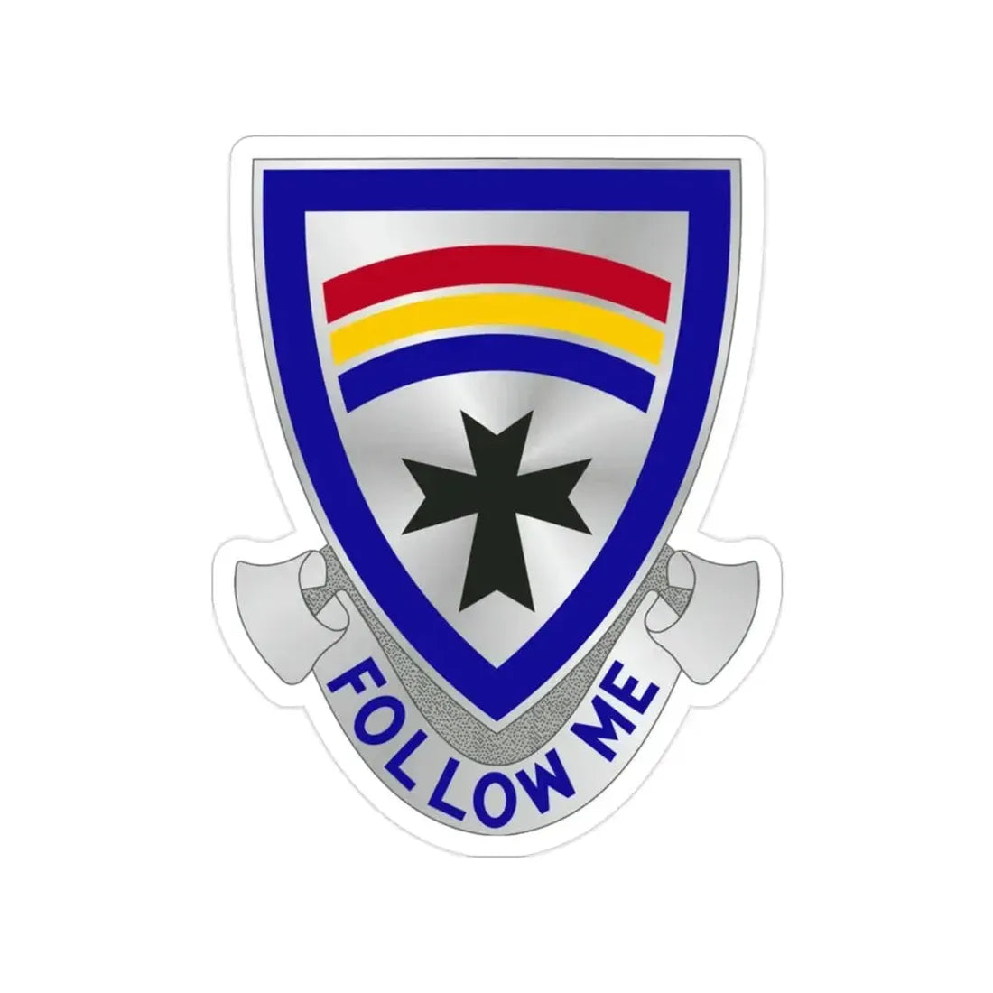 166th Infantry Regiment (U.S. Army) Transparent STICKER Die-Cut Vinyl Decal 2 Inch - The Sticker Space