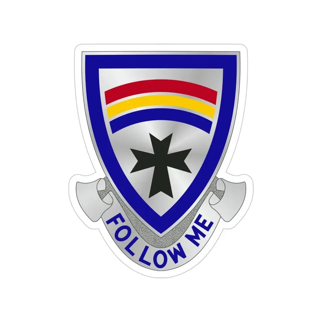 166th Infantry Regiment (U.S. Army) Transparent STICKER Die-Cut Vinyl Decal - The Sticker Space