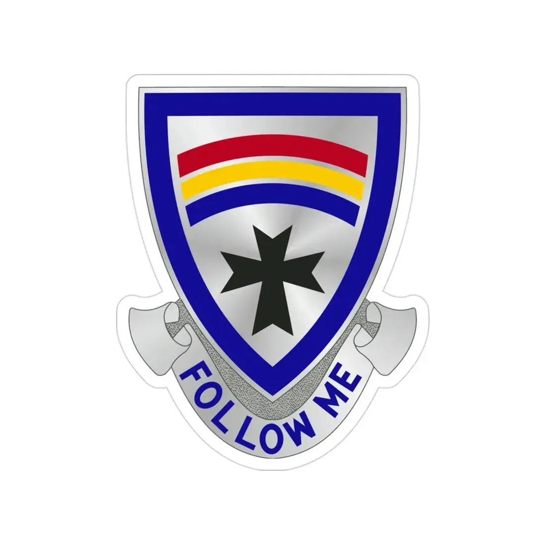 166th Infantry Regiment (U.S. Army) Transparent STICKER Die-Cut Vinyl Decal - The Sticker Space