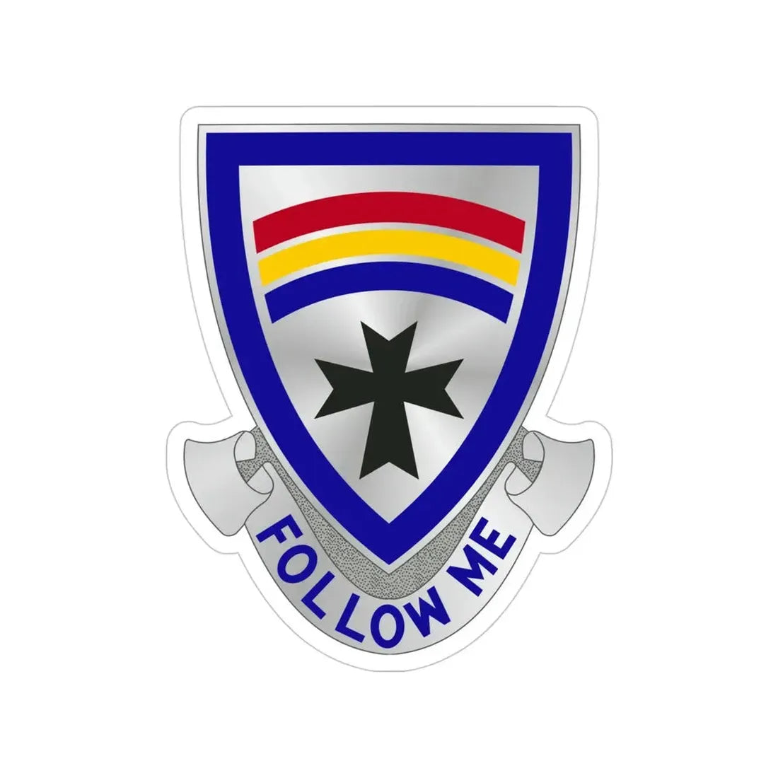 166th Infantry Regiment (U.S. Army) Transparent STICKER Die-Cut Vinyl Decal - The Sticker Space