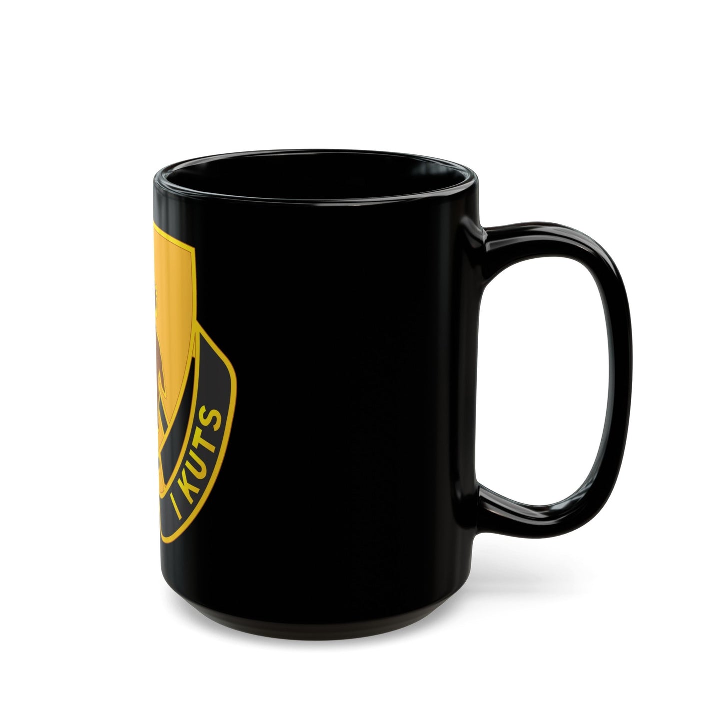 167 Cavalry Regiment (U.S. Army) Black Coffee Mug-The Sticker Space