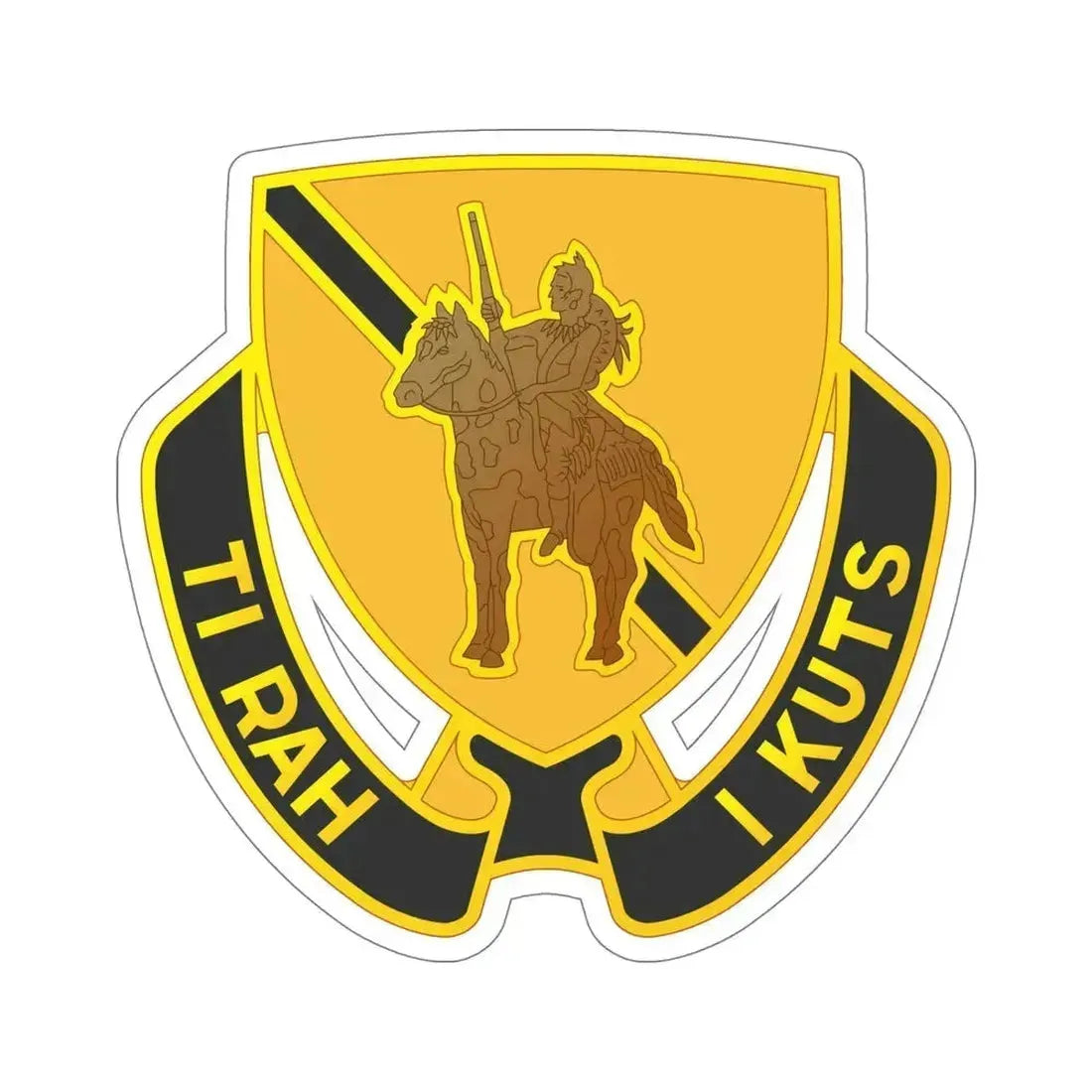 167 Cavalry Regiment (U.S. Army) STICKER Vinyl Die-Cut Decal 6 Inch - The Sticker Space