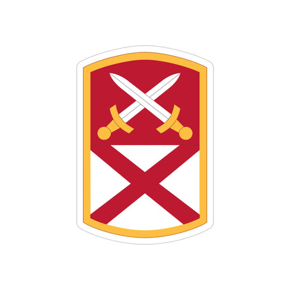 167 Sustainment Command (U.S. Army) REVERSE PRINT Transparent STICKER-6" × 6"-The Sticker Space