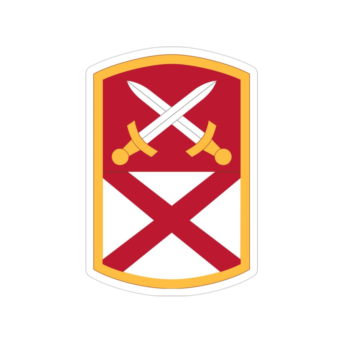 167 Sustainment Command (U.S. Army) Transparent STICKER Die-Cut Vinyl Decal-3 Inch-The Sticker Space