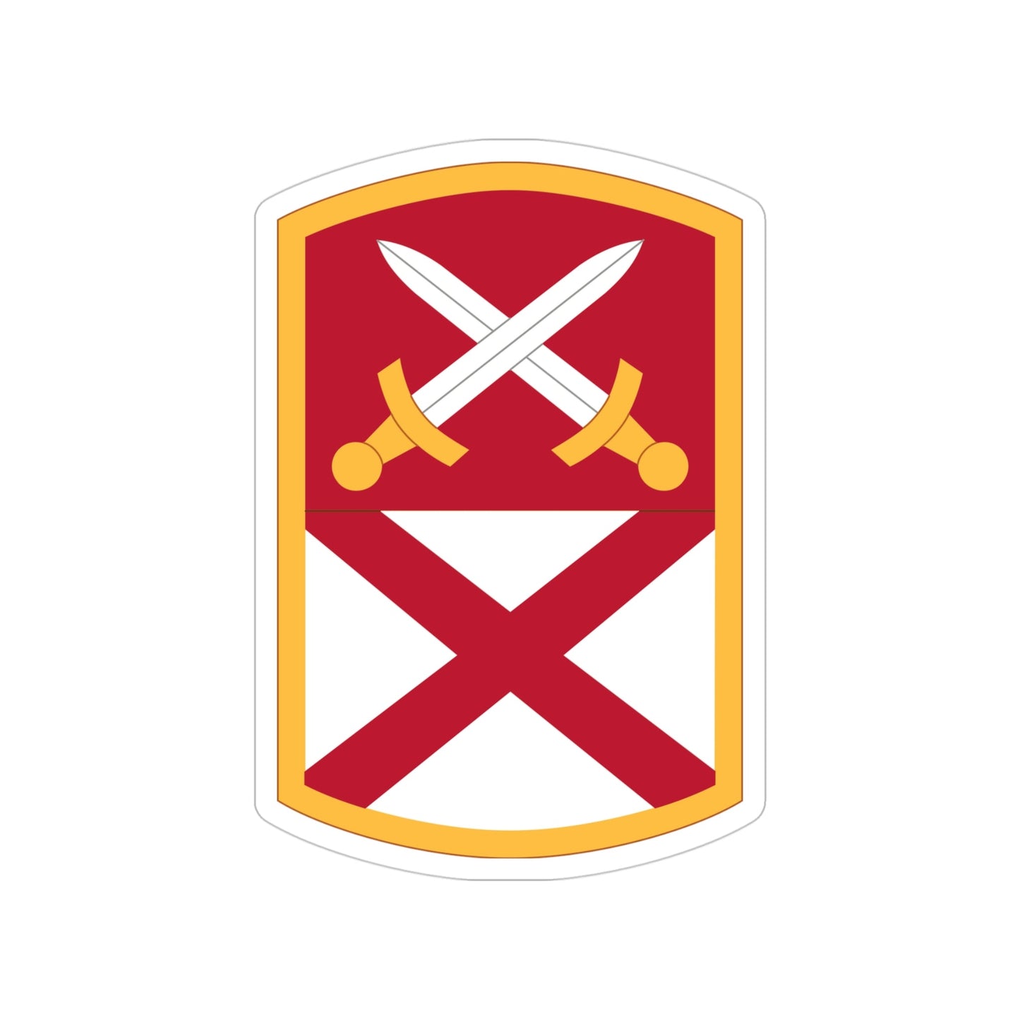 167 Sustainment Command (U.S. Army) Transparent STICKER Die-Cut Vinyl Decal-4 Inch-The Sticker Space