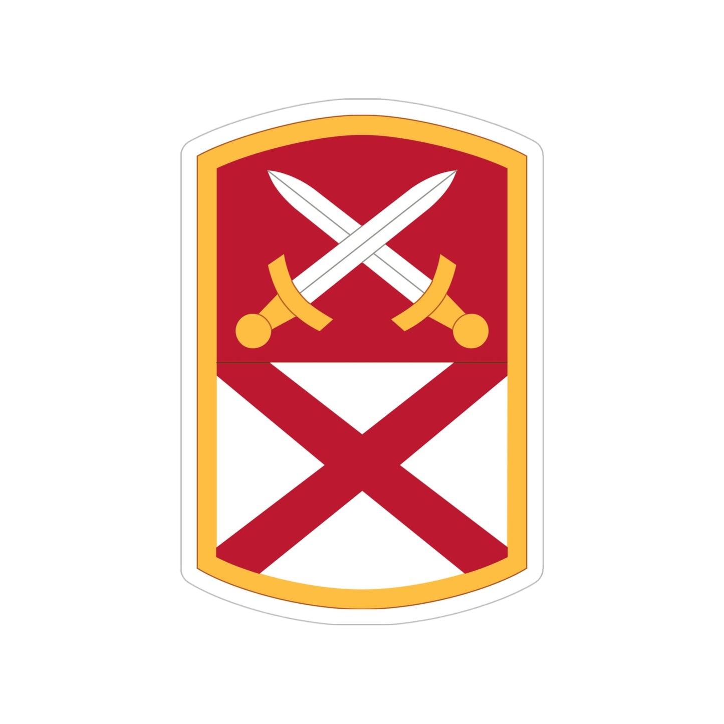 167 Sustainment Command (U.S. Army) Transparent STICKER Die-Cut Vinyl Decal-5 Inch-The Sticker Space