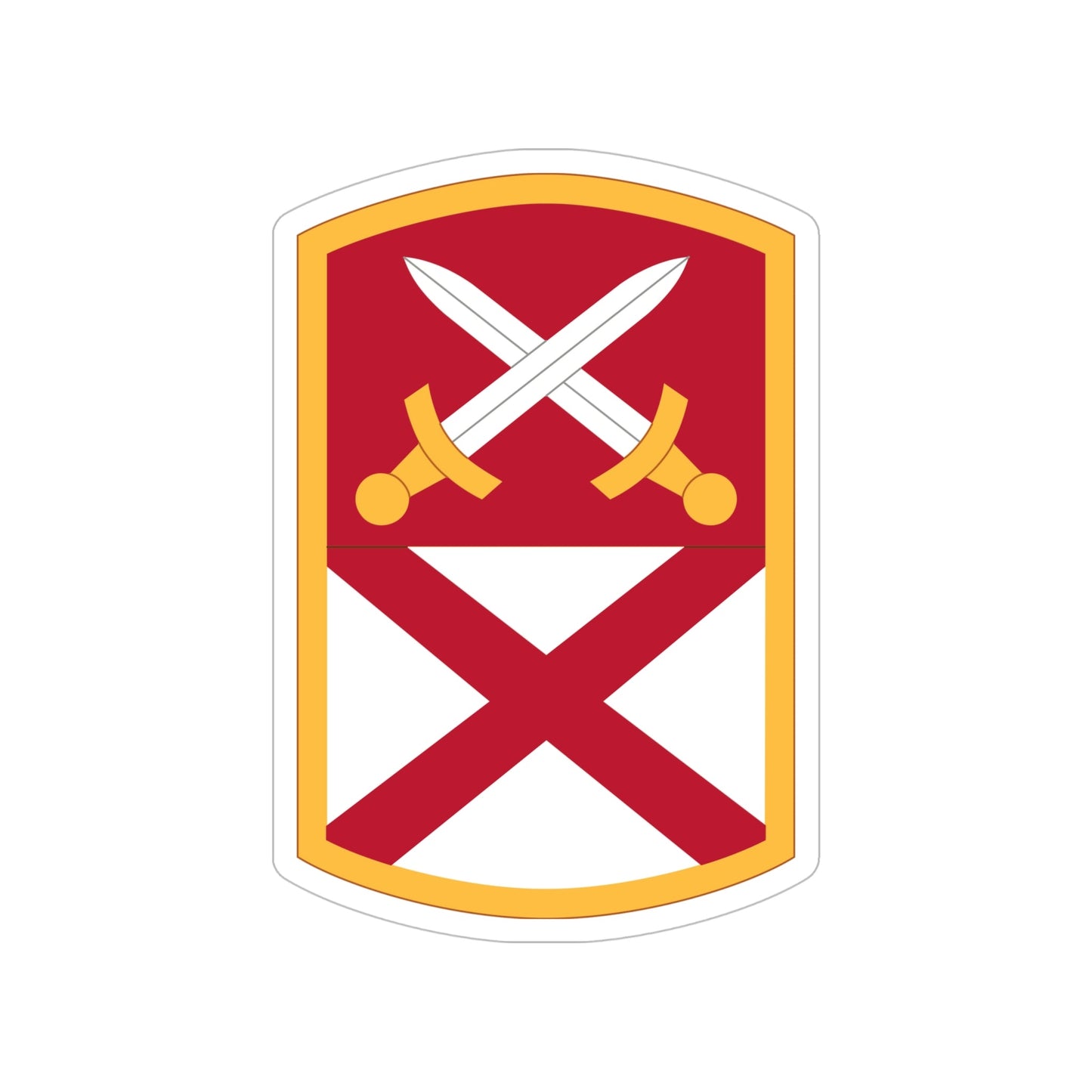 167 Sustainment Command (U.S. Army) Transparent STICKER Die-Cut Vinyl Decal-6 Inch-The Sticker Space